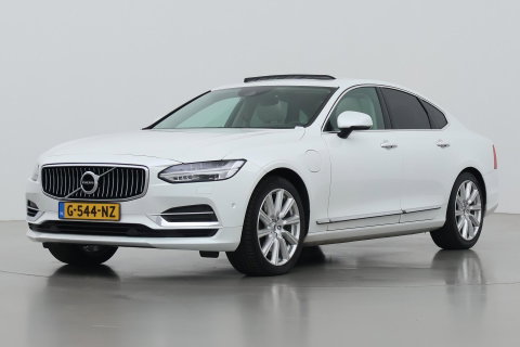 Volvo S90 T8 AWD Inscription | ACC | Schuifdak | Trekhaak | BLIS | Standkachel | Camera | Stoel+Stuurverwarming | 19 Inch