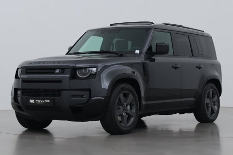 Land Rover Defender 110 P300e X-Dynamic HSE | Luchtvering | Stoelventilatie | Trekhaak | 360° Camera | Meridian | Stoel+Stuurverwarming | ACC