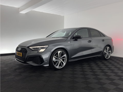 Audi A3 Limousine 30 TFSI S edition S-Line (INCL.BTW) Aut. *LEATHER | MATRIX-LED | HEATED-SPORTSEATS | ADAPTIVE-CRUISE | CAMERA | DIGI-COCKPIT | NAVI-FULLMAP | PRIVACY-GLASS | AMBIENT-LIGHT | SHIFT-PADDLES | ECC | PDC | 18''ALU*