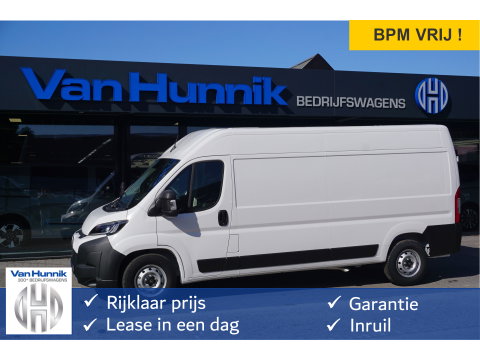 Citroën Jumper 35 2.2 EAT8 140PK Automaat L3H2 BPM VRIJ!! 10" Navi, Climate, Camera, LED, 270º Deur Betimmering!! NR. J075*