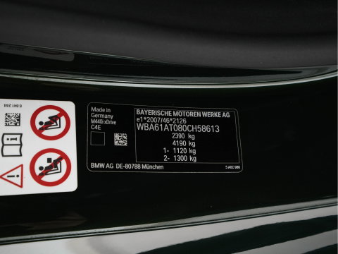 BMW 4 Serie Cabrio M440i xDrive High Executive (INCL-BTW) *LEATHER | LASER-LED | MEMORY-PACK | DIGI-COCKPIT | KEYLESS | HIFI-SOUND | SHIFTPADDLES | CAMERA | DAB | NAVI-FULLMAP | AMBIENTLIGHT | HEAD-UP | TOWBAR | 19''ALU*