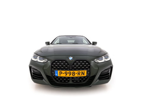 BMW 4 Serie Cabrio M440i xDrive High Executive (INCL-BTW) *LEATHER | LASER-LED | MEMORY-PACK | DIGI-COCKPIT | KEYLESS | HIFI-SOUND | SHIFTPADDLES | CAMERA | DAB | NAVI-FULLMAP | AMBIENTLIGHT | HEAD-UP | TOWBAR | 19''ALU*