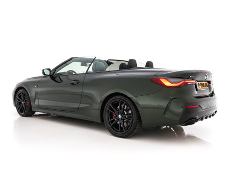 BMW 4 Serie Cabrio M440i xDrive High Executive (INCL-BTW) *LEATHER | LASER-LED | MEMORY-PACK | DIGI-COCKPIT | KEYLESS | HIFI-SOUND | SHIFTPADDLES | CAMERA | DAB | NAVI-FULLMAP | AMBIENTLIGHT | HEAD-UP | TOWBAR | 19''ALU*