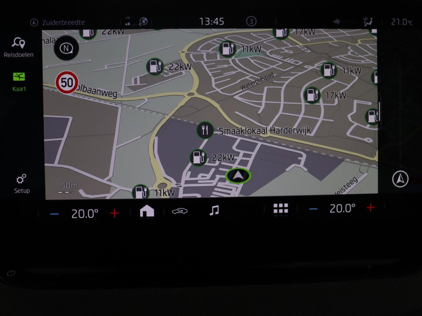 Škoda Enyaq iV 60 | SOH 93,0% | Half leder | Cruise control | Carplay | Climate control | Lane assist | Park assist | Trekhaak | Sfeerverlichting | Navigatie | Bluetooth