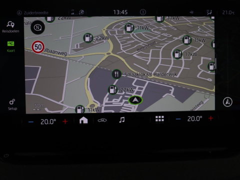 Škoda Enyaq iV 60 | SOH 93,0% | Half leder | Cruise control | Carplay | Climate control | Lane assist | Park assist | Trekhaak | Sfeerverlichting | Navigatie | Bluetooth