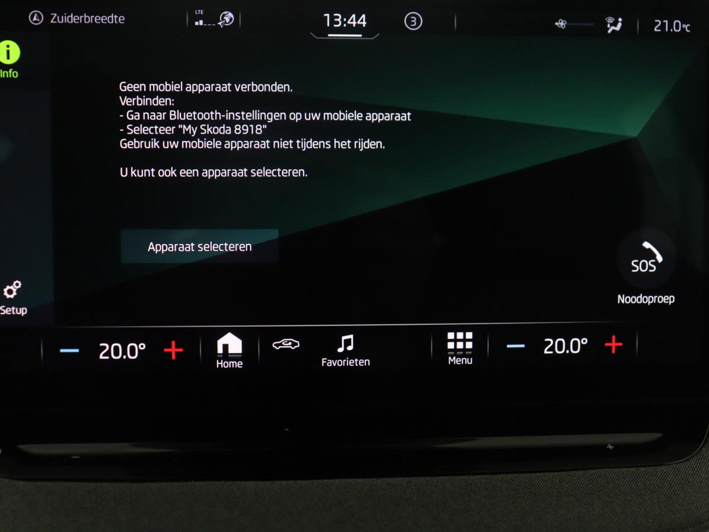 Škoda Enyaq iV 60 | SOH 93,0% | Half leder | Cruise control | Carplay | Climate control | Lane assist | Park assist | Trekhaak | Sfeerverlichting | Navigatie | Bluetooth