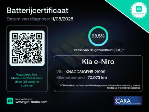 Kia e-Niro 64kWh EDITION/ SOH 99%/ NL-AUTO 1STE EIGENAAR
