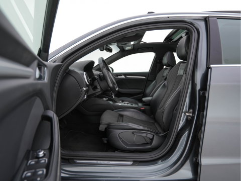 Audi A3 Sportback 1.4 e-tron S-Line Ambition Pro Line plus (Plug-In) Aut. *PANO | LEATHER-FABRIC | FULL-LED | HEATED-SPORTSEATS | KEYLESS | NAVI-FULLMAP | ECC | PDC | CRUISE | 18''ALU*
