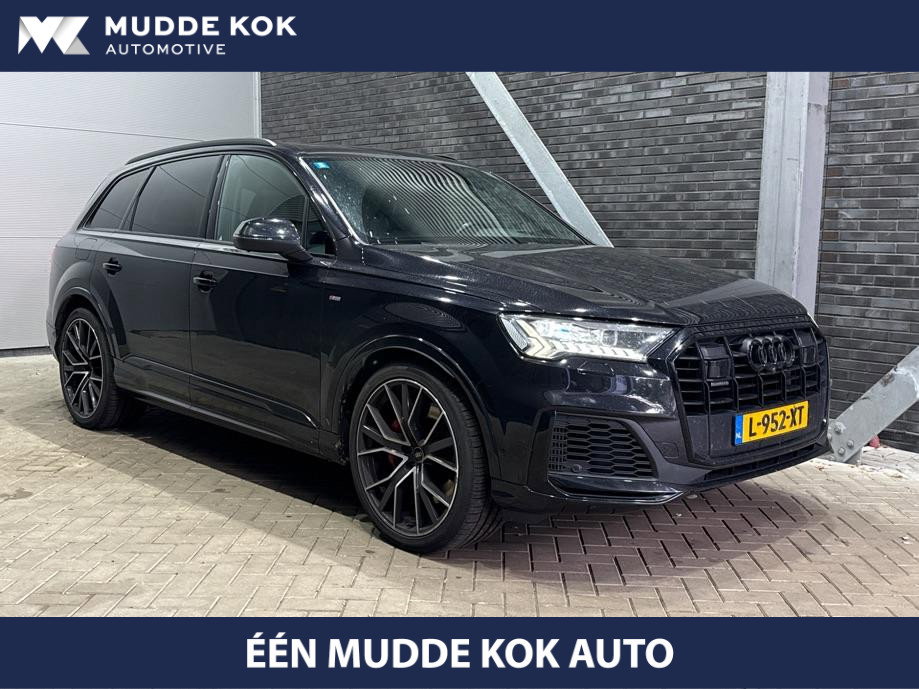Audi Q7 60 TFSI e Quattro Competition | Luchtvering | Panoramadak | Head-Up | 22 inch