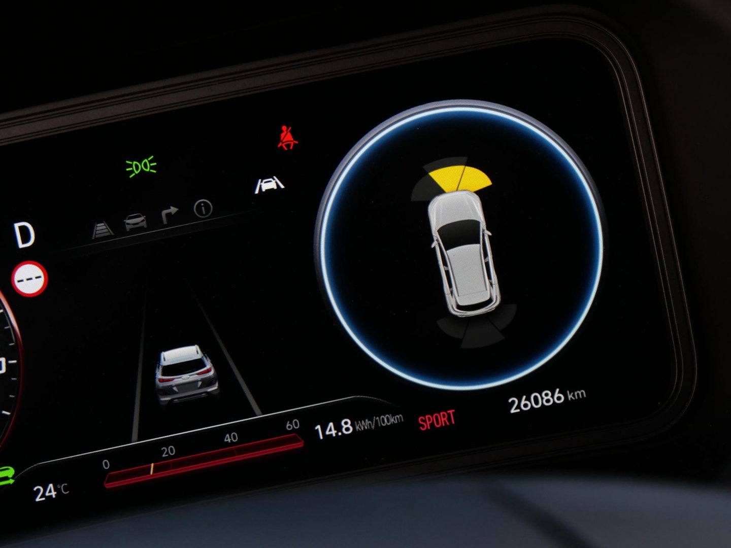 Hyundai KONA EV 64kWh PREMIUM/ LEER/ HEAD-UP/ BLINDSPOT/ SOH 98%