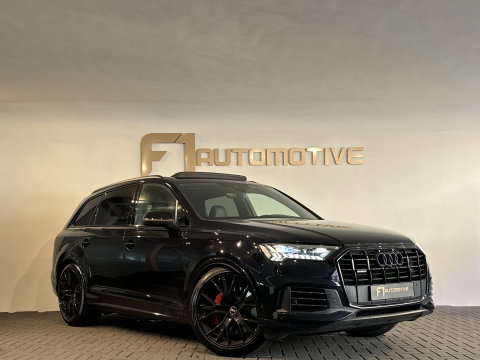 Audi Q7 55 TFSI e quattro Competition Pano|Trekhaak|Keyless|Matrix|Camera|Carplay
