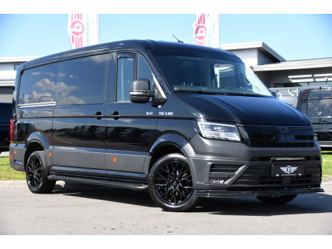 MAN TGE 3.180 35 2.0 L3H2 4x4 Black Edition Camera, Cruise, Carplay, LED, 177pk, Stoelverwarming, Multimedia, Automaat, Sensoren, Trekhaak, Uniek!