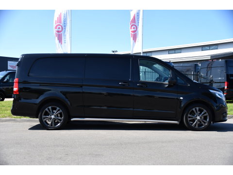 Mercedes-Benz Vito 114 CDI L3 Edition Camera, Cruise, LED, Clima, Automaat, 136pk, Sensoren, 2 x Schuifdeur, Trekhaak, Uniek!