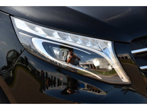 Mercedes-Benz Vito 114 CDI L3 Edition Camera, Cruise, LED, Clima, Automaat, 136pk, Sensoren, 2 x Schuifdeur, Trekhaak, Uniek!