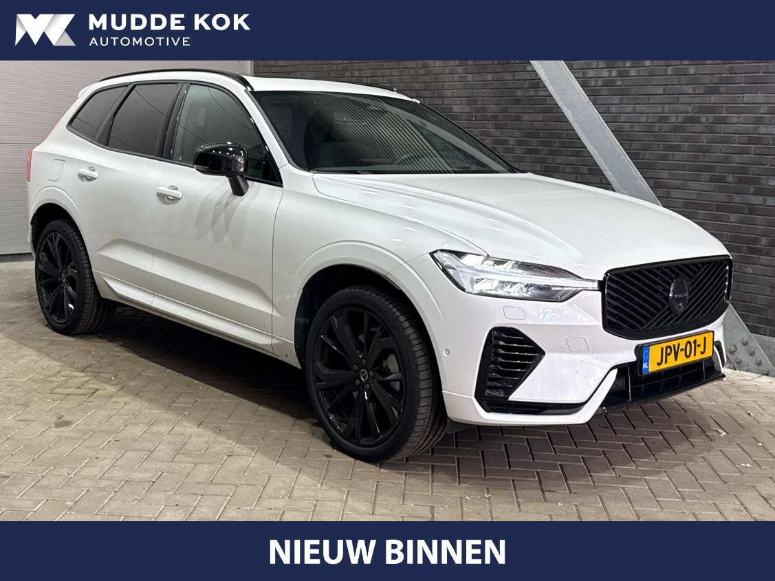 Volvo XC60 2.0 T6 Plug-in hybrid AWD Ultra Black Edition | Panoramadak | Trekhaak | Leder
