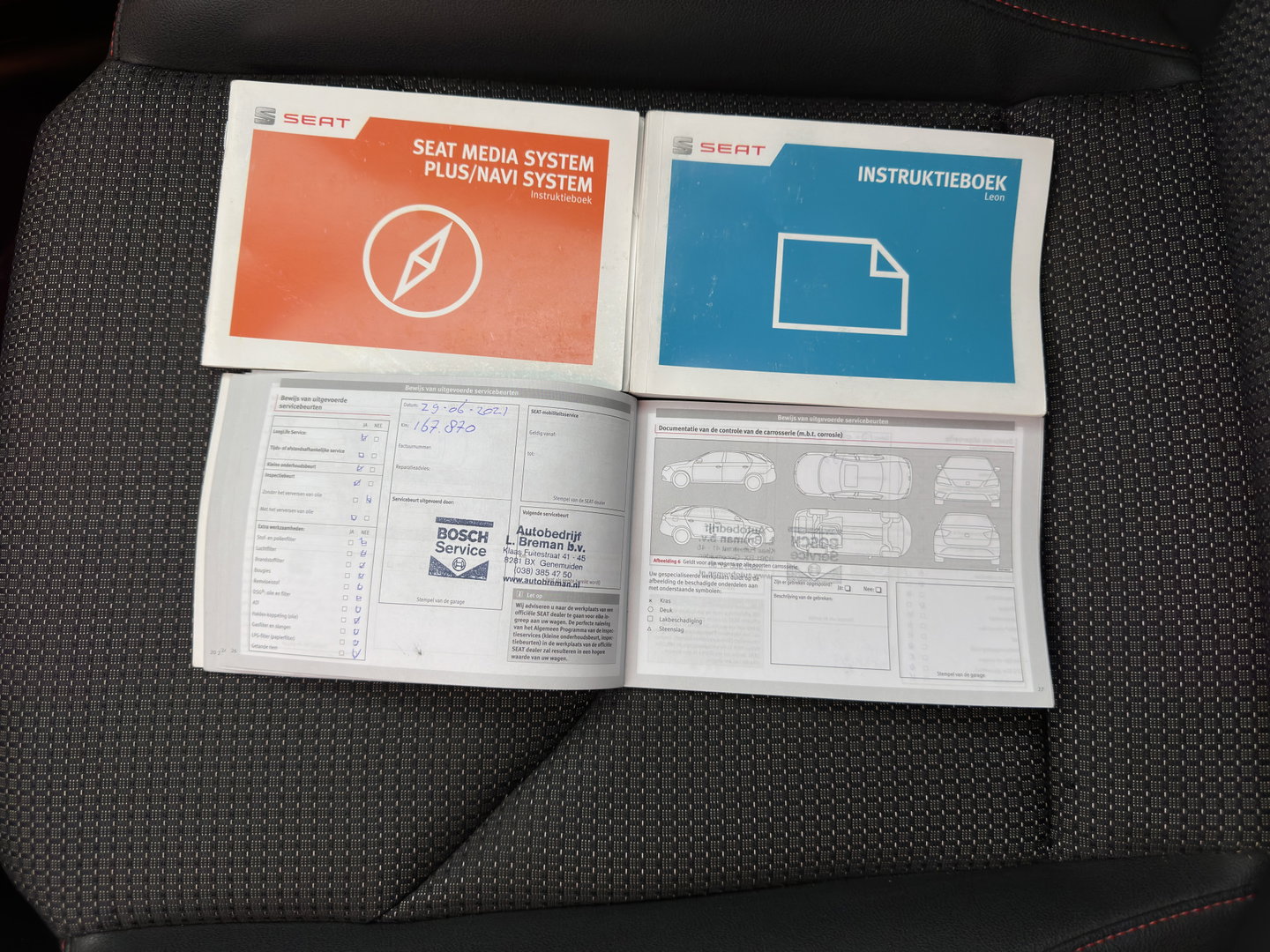 SEAT Leon ST 1.4 EcoTSI FR Connect (INCL.BTW) *LEATHER-FABRIC | FULL-LED | NAVI-FULLMAP | SPORT-SEATS | CAMERA | PRIVACY-GLASS | ECC | PDC | CRUISE | 17''ALU*