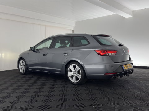 SEAT Leon ST 1.4 EcoTSI FR Connect (INCL.BTW) *LEATHER-FABRIC | FULL-LED | NAVI-FULLMAP | SPORT-SEATS | CAMERA | PRIVACY-GLASS | ECC | PDC | CRUISE | 17''ALU*