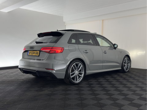 Audi A3 Sportback 35 TFSI S edition Aut. *PANO | LEATHER-FABRIC | DIGI-COCKPIT | NAVI-FULLMAP | HEATED-SPORTSEATS | PRIVACY-GLASS | ECC | PDC | CRUISE | 18''ALU*