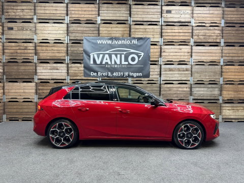 Opel Astra 1.6 Hybrid Edition Pano HUD 360 Clima Navi Carplay Trekhaak 18"LM