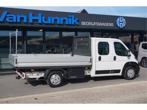 Fiat Ducato 35 Maxi DOKA 180PK Open Laadbak AUT 10" Scherm, Navi, Climate, Trekhaak, Standkachel! NR. D01*