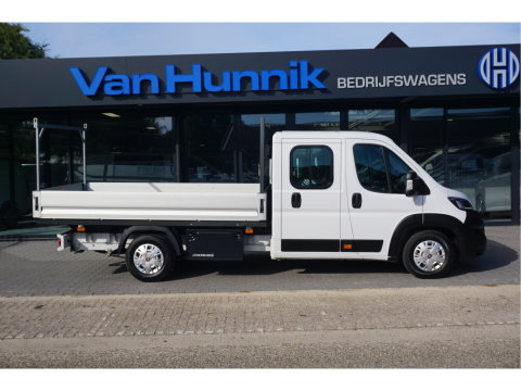 Fiat Ducato 35 Maxi DOKA 180PK Open Laadbak AUT 10" Scherm, Navi, Climate, Trekhaak, Standkachel! NR. D01*