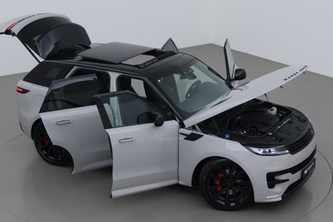 Land Rover Range Rover Sport P460e Dynamic SE | Cold Climate | Black Pack | Soft Close | Panoramadak | Trekhaak