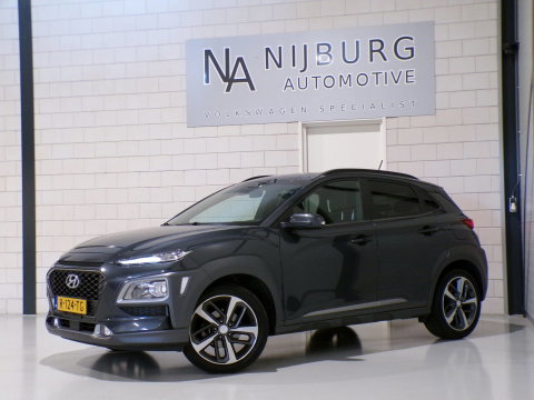 Hyundai KONA 1.0T Premium Apple-Carplay / Android-Auto Camera Parkeersensoren Keyless Sport-stoelen Cruise Navigatie Bluetooth