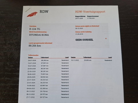 Hyundai KONA 1.0T Premium Apple-Carplay / Android-Auto Camera Parkeersensoren Keyless Sport-stoelen Cruise Navigatie Bluetooth