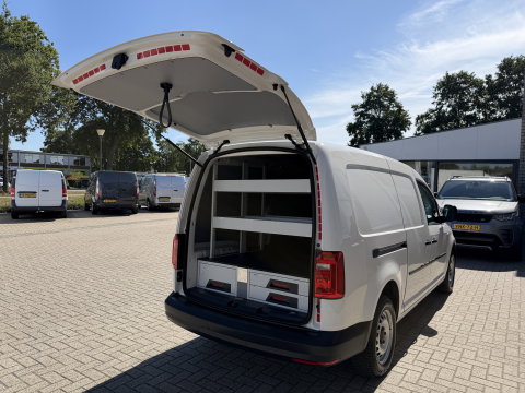 Volkswagen Caddy 2.0 TDI L2H1 BMT Maxi / vaste prijs rijklaar € 14.950 ex btw / lease vanaf € 252 / euro 6 / bpm vrij / Flexmo ingerichte laadruimte / pdc achter / airco / cruise