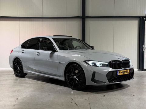 BMW 3 Serie 320e Sedan SOH 98% M-sport Pano Brooklyn Grau