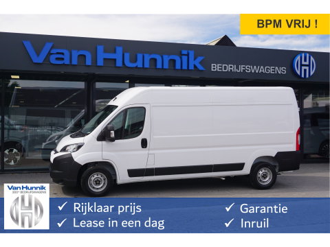 Citroën Jumper 35 2.2 140PK L3H2 BPM VRIJ!! 10" Navi, Climate, Camera, 270º Deur!! NR. J439*