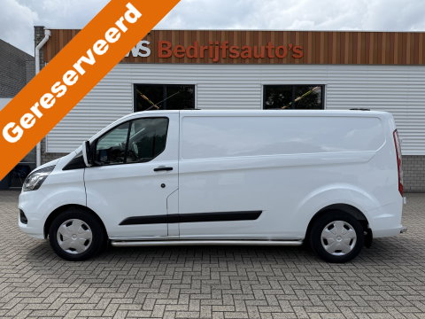 Ford Transit Custom 340 2.0 TDCI 130pk L2H1 Trend / vaste prijs rijklaar € 18.950 ex btw / lease vanaf € 319 / Sortimo ingerichte laadruimte / Victron omvormer / airco / cruise / dakdragers / trekhaak!