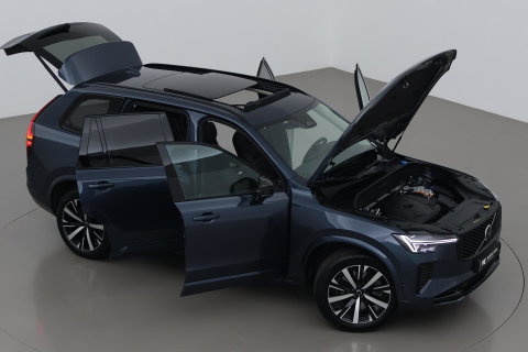 Volvo XC90 T8 Ultra Dark | Bowers&Wilkins | Stoelventilatie | Trekhaak | Panoramadak | 360° Camera | Massage | Head-Up | ACC