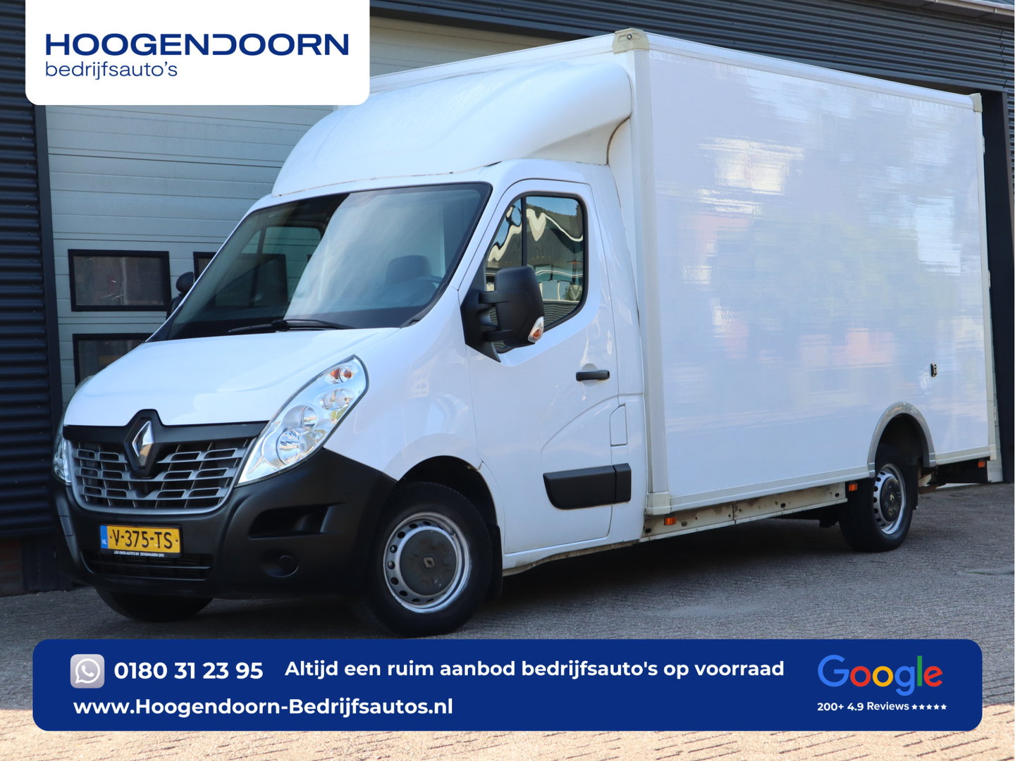 Renault Master T35 2.3 dCi 131pk Euro 6 Lowliner + Zijdeur - 433 cm WB - Airco - Camera - Cruise