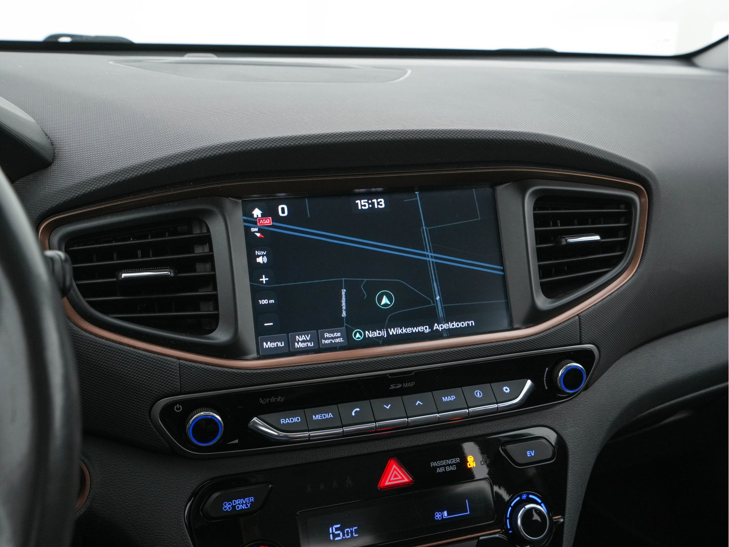 Hyundai IONIQ Comfort EV {SoH-94%} (INCL-BTW) Aut. *ADAPTIVE-CRUISE | DIGI-COCKPIT | SHIFTPADDLES | LANE-ASSIST | CCS-FASTLOADER | CRUISE | CAMERA | KEYLESS | DAB+ | NAVI-FULLMAP | ECC | PDC | 16"*