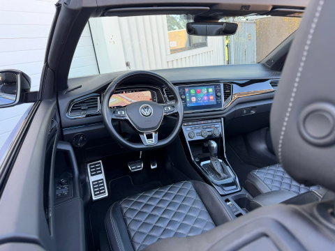Volkswagen T-Roc Cabrio 1.5 TSI R-Line Edition Blue Leder|Beats-Audio|150PK|ACC|Carplay|Camera|IQ-Lights|Virtual-cockpit
