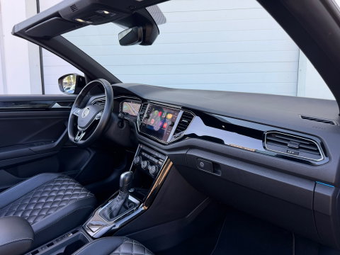 Volkswagen T-Roc Cabrio 1.5 TSI R-Line Edition Blue Leder|Beats-Audio|150PK|ACC|Carplay|Camera|IQ-Lights|Virtual-cockpit