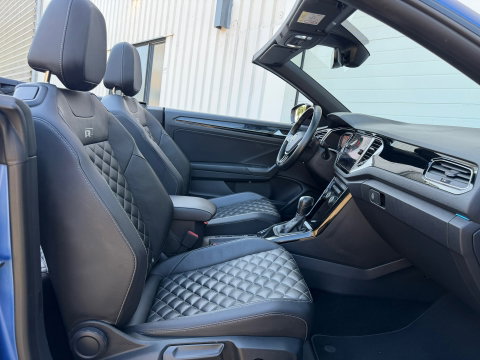 Volkswagen T-Roc Cabrio 1.5 TSI R-Line Edition Blue Leder|Beats-Audio|150PK|ACC|Carplay|Camera|IQ-Lights|Virtual-cockpit