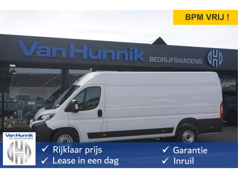 Citroën Jumper Heavy 2.2 180PK EAT8 Automaat L4H2 BPM VRIJ!! Airco, Camera, 3.0T Trekgewicht!! Nr. 584