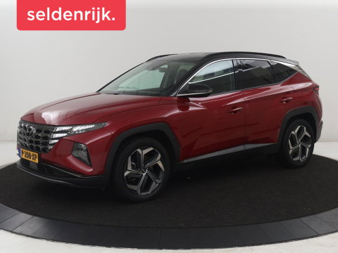 Hyundai Tucson 1.6 T-GDI PHEV Premium 4WD | SOH 96,9% | Memory | Leder | Stuur/stoel verwarming | Stoel ventilatie | Adaptive cruise | 360 camera | Park assist | Achterbank verwarming | Climate control