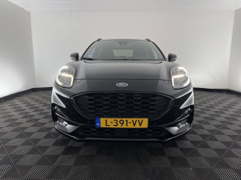 Ford Puma 1.0 EcoBoost Hybrid ST-Line X (INCL-BTW) *LEATHER-FABRIC | ADAPTIVE-CRUISE | FULL-LED | BANG&OLUSEN |  BLIND-SPOT | CAMERA | HEATED-SPORTSEATS | DIGI-COCKPIT | NAVI-FULLMAP | PRIVACY-GLASS | AMBIENT-LIGHT | TOWBAR | 18''A