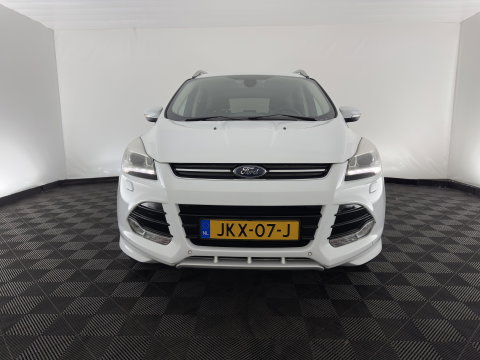 Ford Kuga 1.6 Titanium 4WD Aut. *LEATHER-FABRIC | XENON | HEATED-COMFORTSEATS | NAVI-FULLMAP | KEYLESS | CAMERA | PRIVACY-GLASS | ECC | PDC | CRUISE | 18''ALU | TOWBAR*