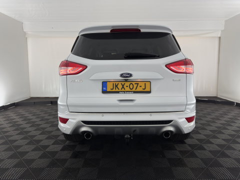 Ford Kuga 1.6 Titanium 4WD Aut. *LEATHER-FABRIC | XENON | HEATED-COMFORTSEATS | NAVI-FULLMAP | KEYLESS | CAMERA | PRIVACY-GLASS | ECC | PDC | CRUISE | 18''ALU | TOWBAR*