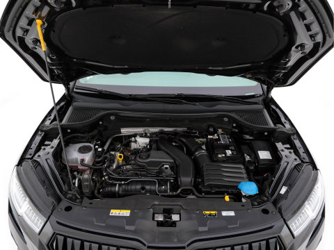 Škoda Karoq 1.5 TSI ACT Sportline Business (INCL-BTW) Aut. *PANO | DIGI-COCKPIT | FULL-LED | ADAPTIVE-CRUISE | HEATED-SPORTSEATS | TOPVIEW |  AMBIENTLIGHT | NAVI-FULLMAP | KEYLESS | DAB+ | TOWBAR | PRIVACYGLASS | 18''ALU*