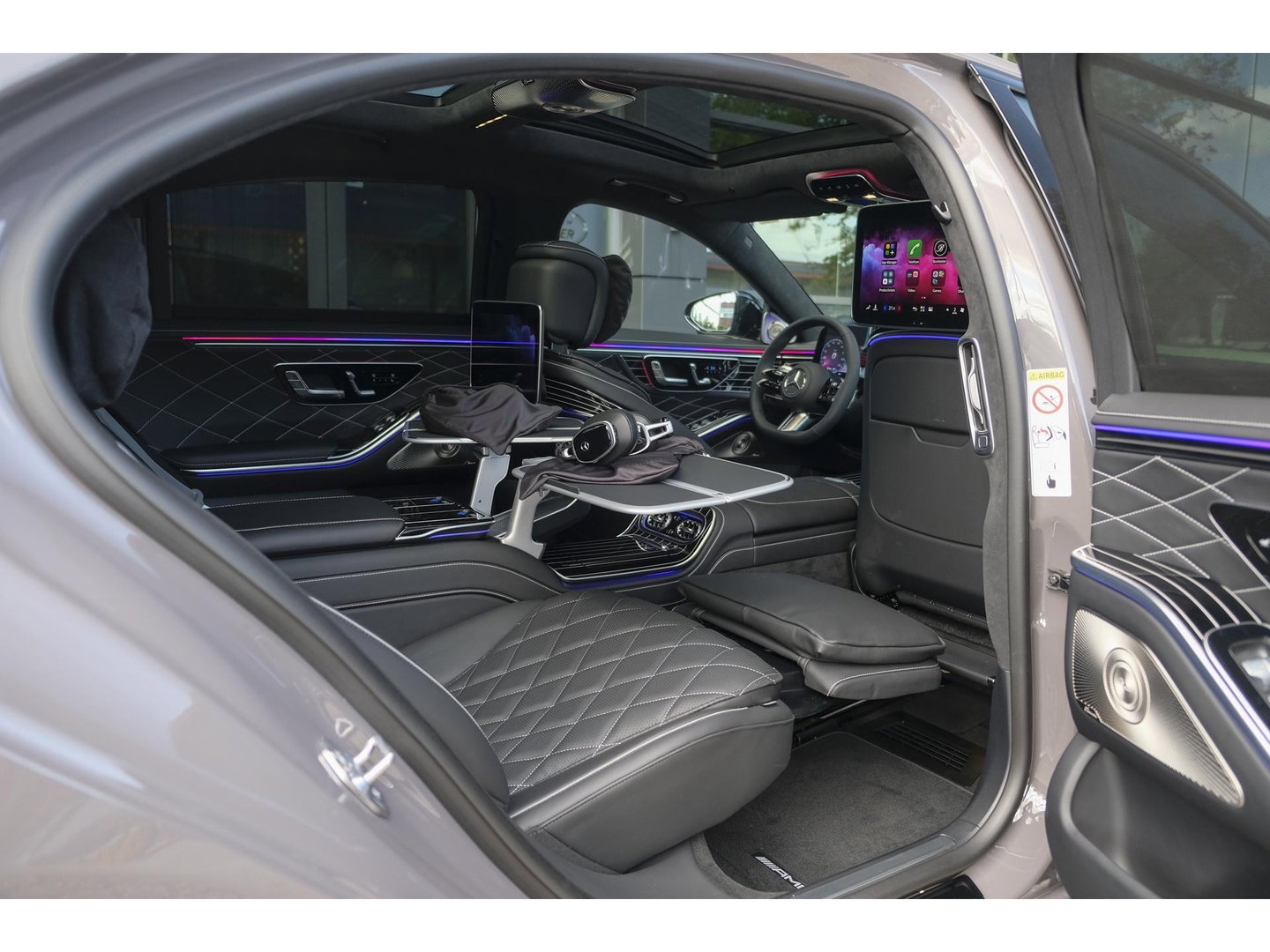 Mercedes-Benz S-Klasse S450d AMG 390pk Lang MJ 2027 VOL!! Chauffeurspakket Rear entertainment 4-seater *BTW*