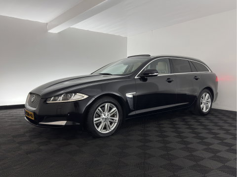 Jaguar XF Sportbrake 2.2D S Aut. *PANO | LEATHER | XENON | HEATED-COMFORTSEATS | CAMERA | NAVI-FULLMAP | KEYLESS | PRIVACY-GLASS | ECC | PDC | CRUISE | 17''ALU | TOWBAR*