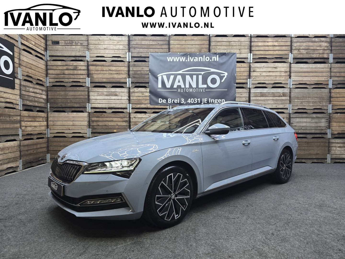 Škoda Superb Combi 1.4 TSI iV Sportline Business PHEV L&K Pano Leder 360 Navi Clima Trekhaak 18"LM
