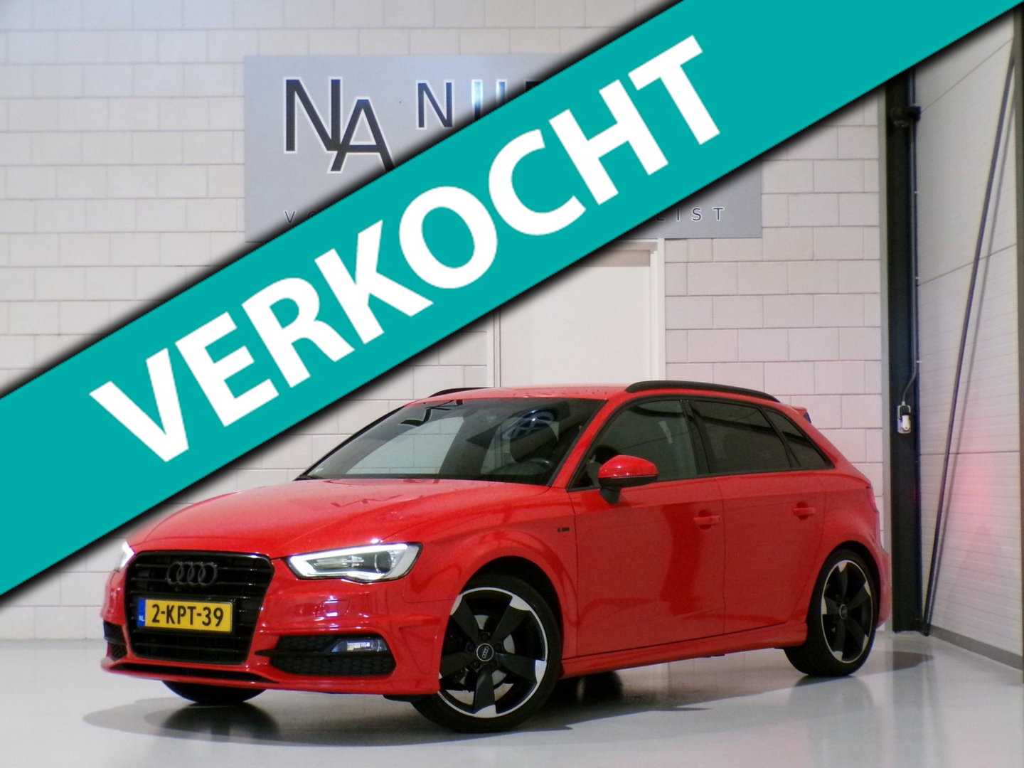 Audi A3 Sportback 1.4 TFSI S-Line "Origineel NL!" Stoelverwarming 2x S-line Xenon-LED 18"Velgen Parkeersensoren Sport-stoelen
