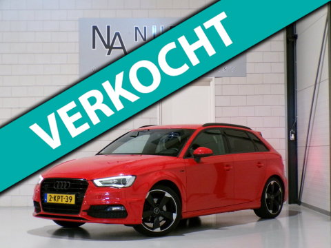 Audi A3 Sportback 1.4 TFSI S-Line "Origineel NL!" Stoelverwarming 2x S-line Xenon-LED 18"Velgen Parkeersensoren Sport-stoelen