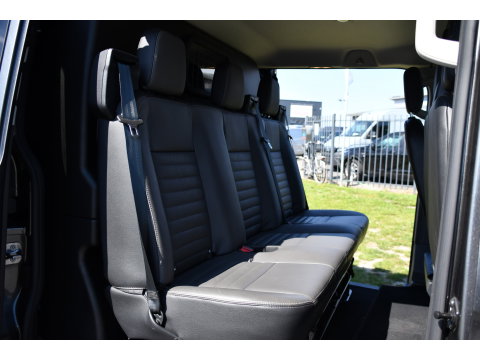 Ford Transit Custom 300 2.0 TDCI L1H1 Limited DC PB Edition Camera, Cruise, Carplay, LED, Leder, 2 x Schuifdeur, Stoelverwarming, Sensoren, Automaat, Uniek!